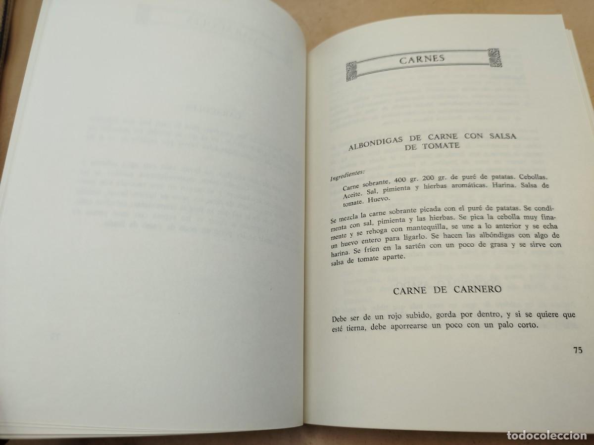 Libros antiguos: LA COCINA DE CANTABRIA AYER Y HOY - Foto 4