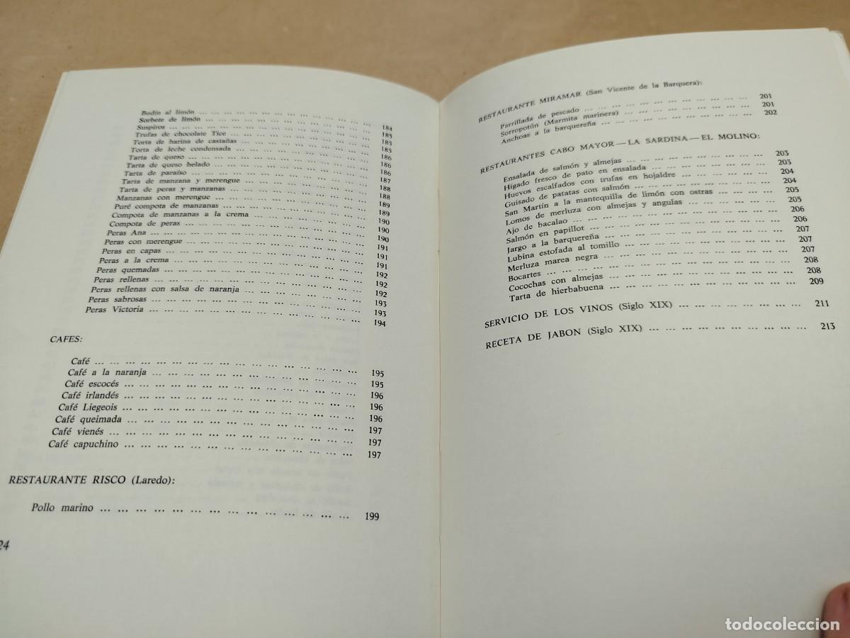 Libros antiguos: LA COCINA DE CANTABRIA AYER Y HOY - Foto 10