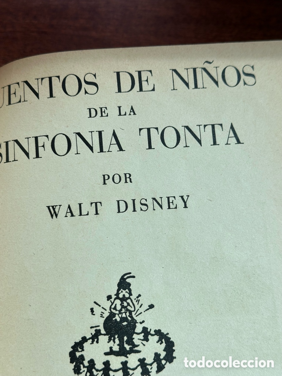 Libros antiguos: Cuentos de ni&ntilde;os Walt Disney - Foto 1