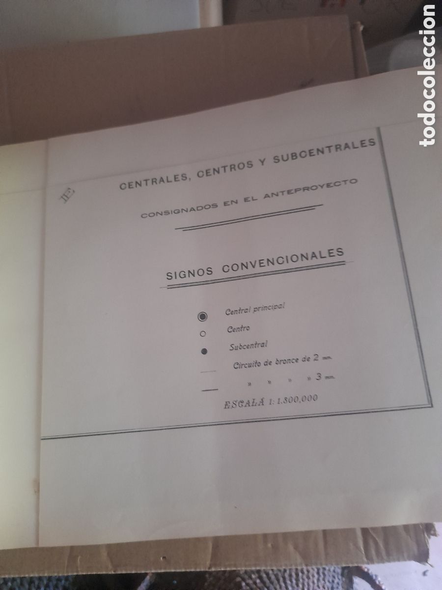 Libros antiguos: Proyecto de Telefon&iacute;a Nacional de 1917 - Foto 5