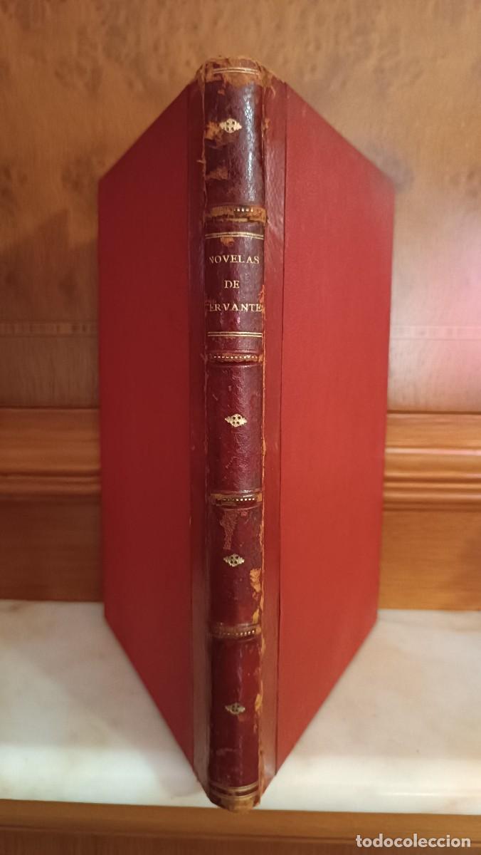 Libros antiguos: Novelas de Cervantes - Foto 2