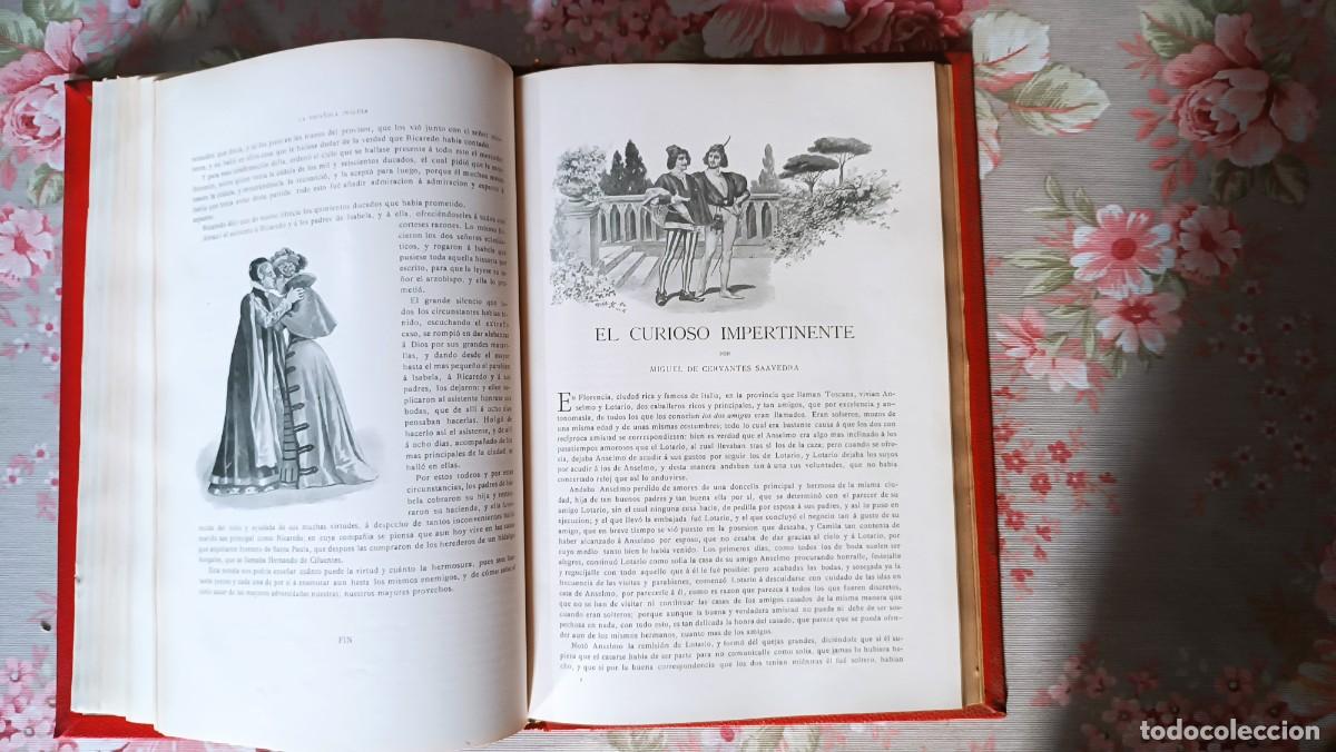 Libros antiguos: Novelas de Cervantes - Foto 6