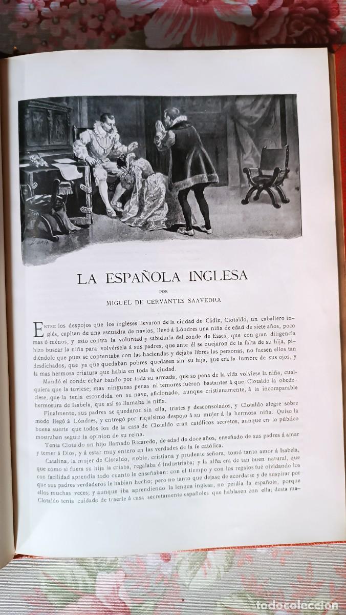 Libros antiguos: Novelas de Cervantes - Foto 7