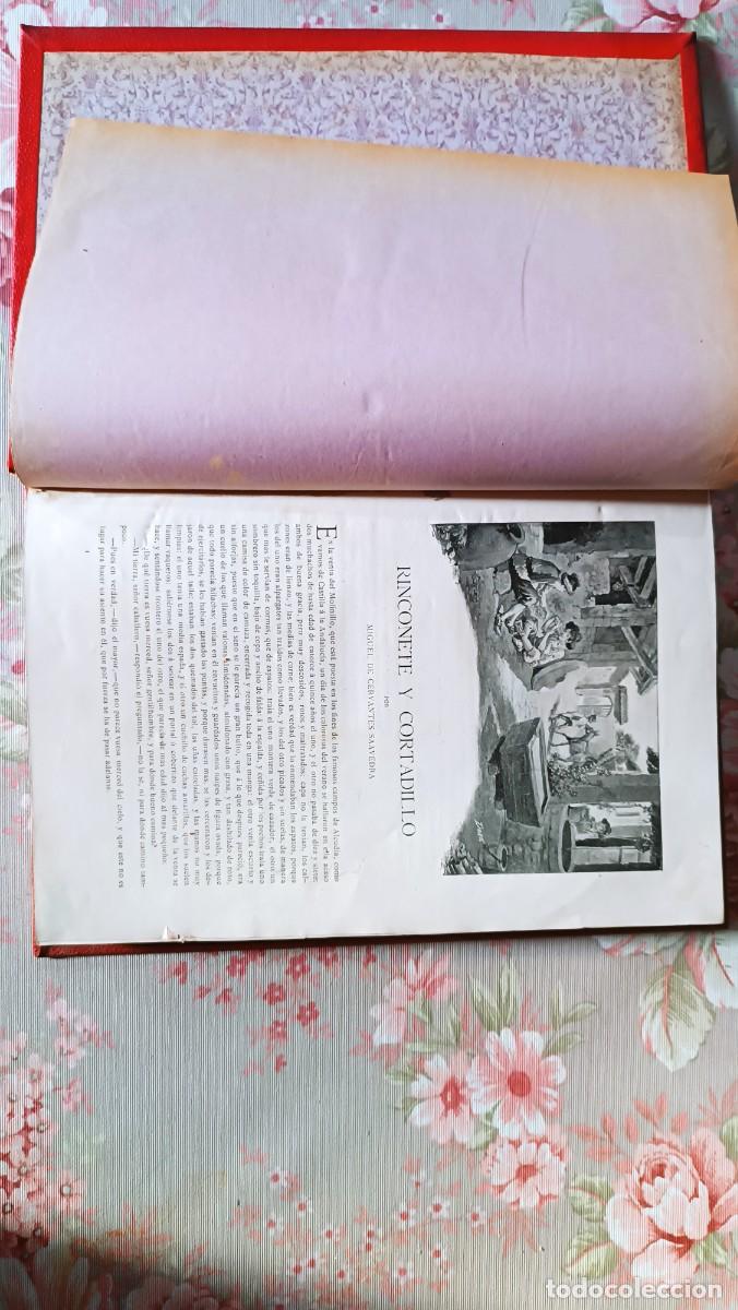 Libros antiguos: Novelas de Cervantes - Foto 9