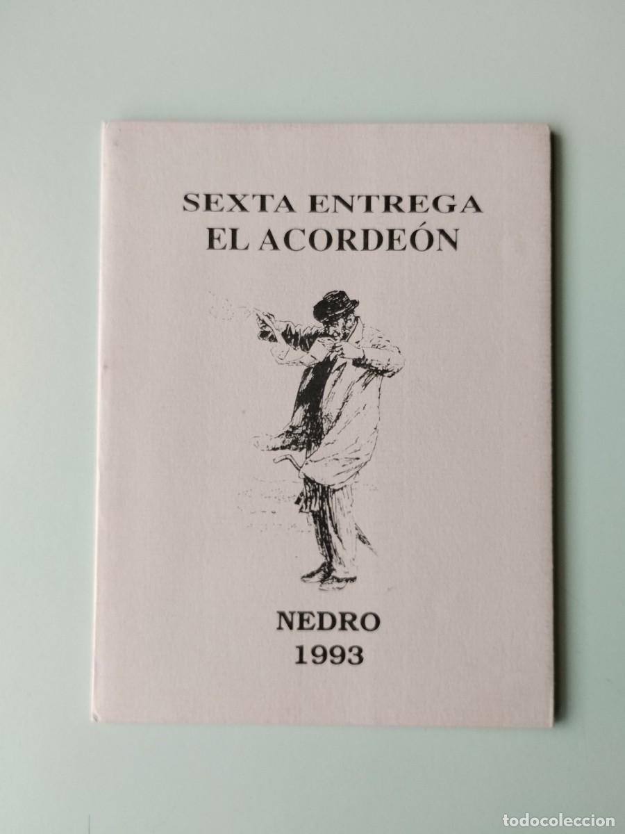Libros antiguos: Revista. El Acorde&oacute;n. Sexta entrega. Nedro. - Foto 1