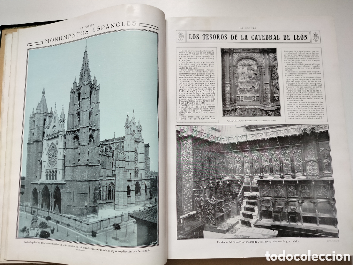 Libros antiguos: La Esfera 1er trimestre 1914 - Foto 7
