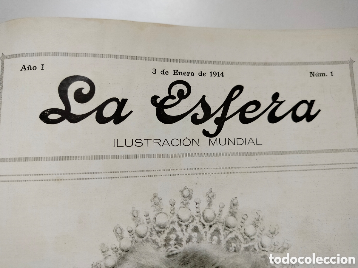 Libros antiguos: La Esfera 1er trimestre 1914 - Foto 10