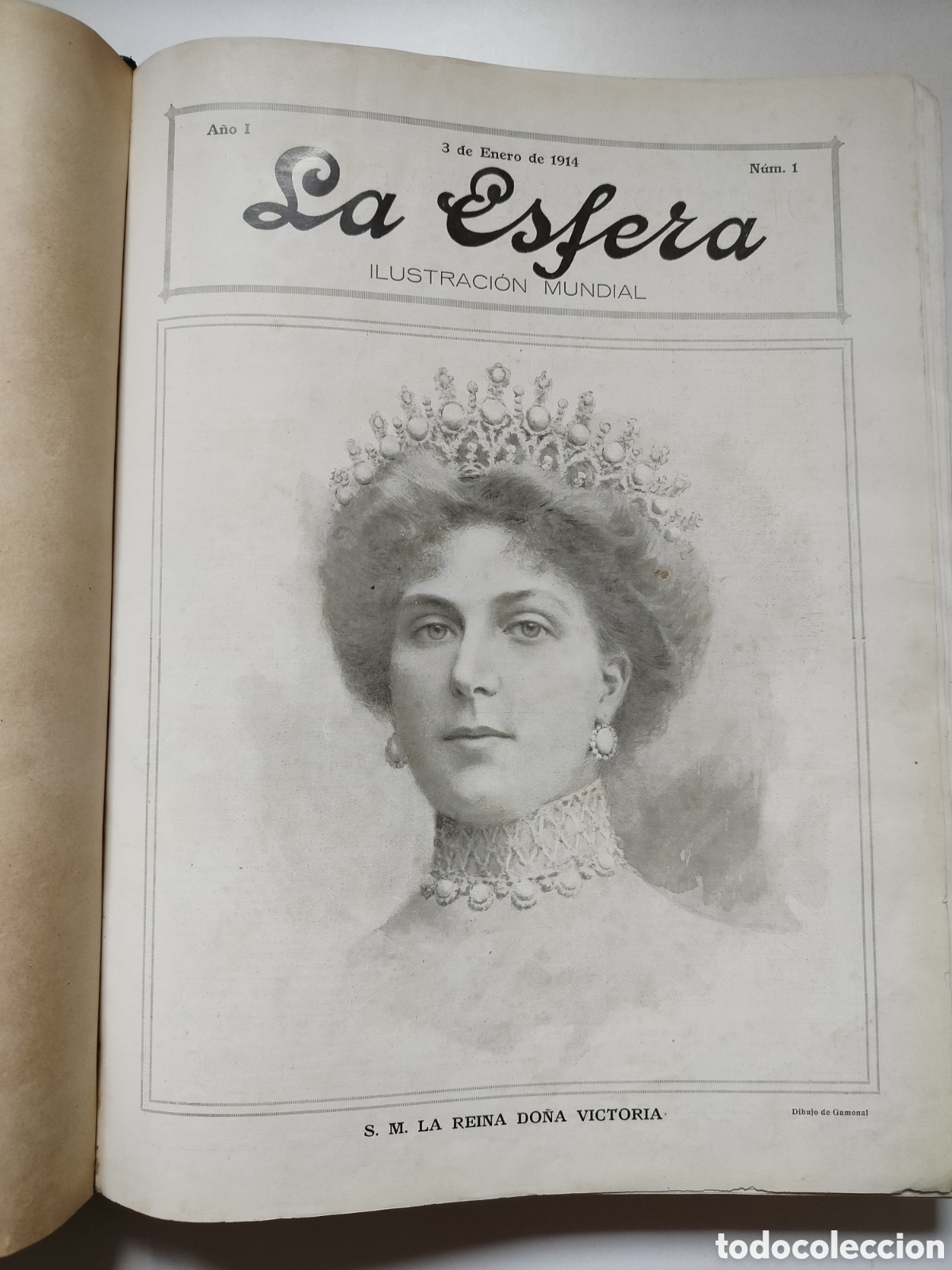 Libros antiguos: La Esfera 1er trimestre 1914 - Foto 2