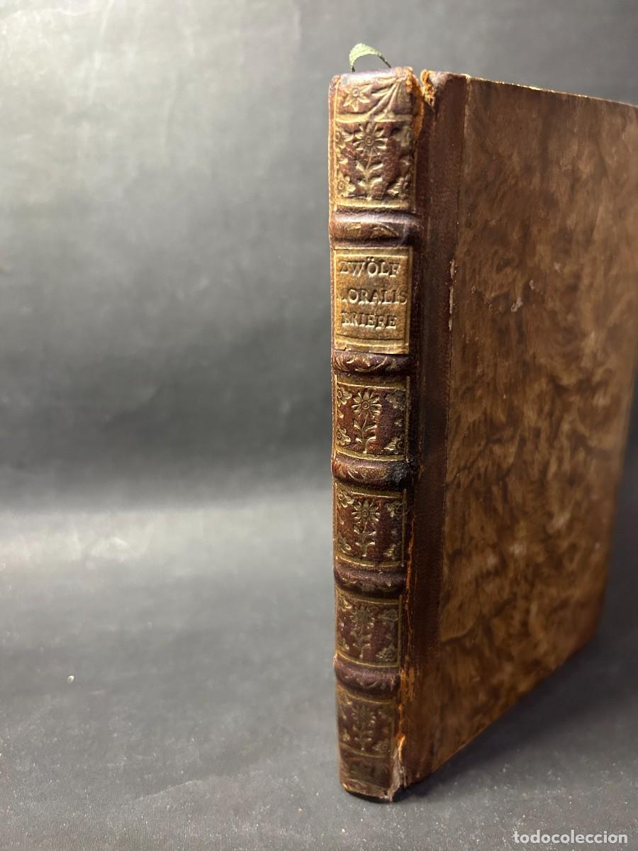 Libros antiguos: ZW&Ouml;LF - MORALIS BRIEFE - 1752 - Foto 3