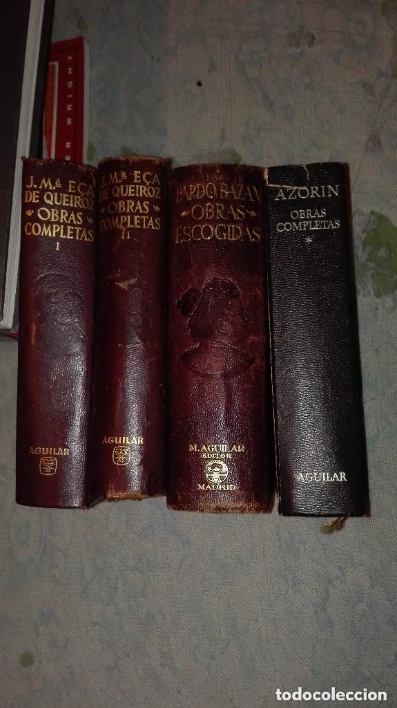 Libros antiguos: Novelas. Ed. Aguilar. 4 obras. - Foto 1