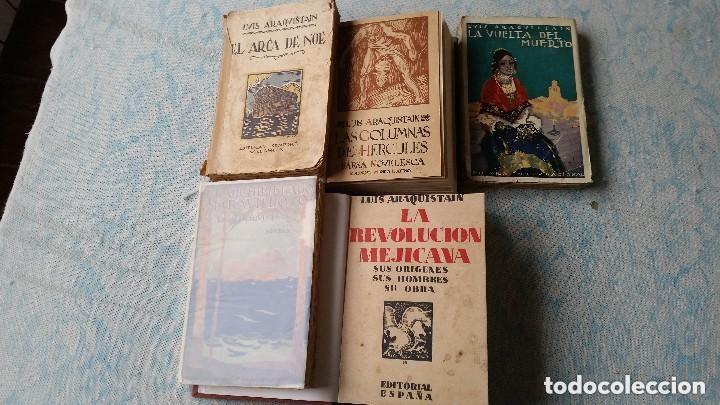 Libros antiguos: Luis Araquistain. Colecci&oacute;n de 5 novelas. - Foto 1