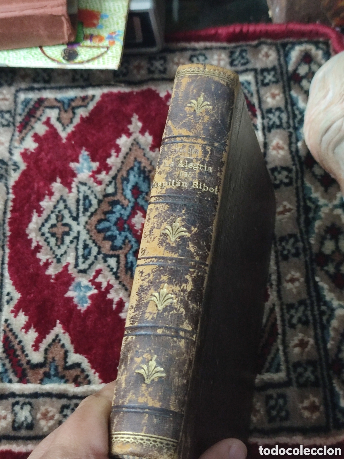 Libros antiguos: La alegr&iacute;a del capit&aacute;n Ribot 1908 Armando Palacio Valdes - Foto 3