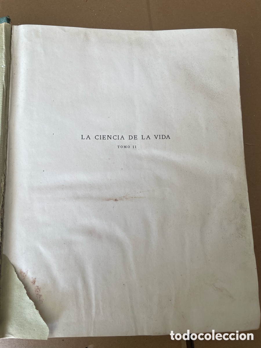 Libros antiguos: LA CIENCIA DE LA VIDA - Foto 2