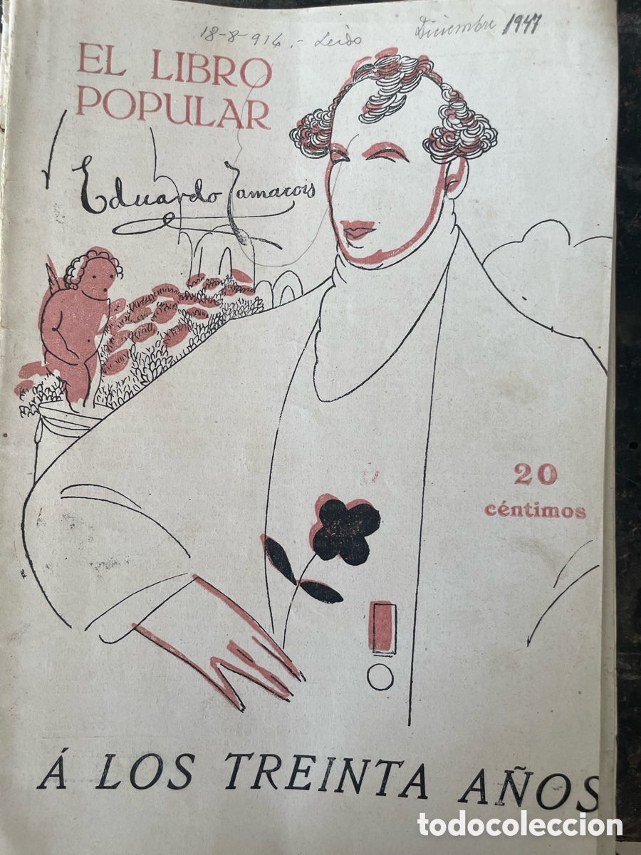 Libros antiguos: REVISTAS EL LIBRO POPULAR - Foto 8