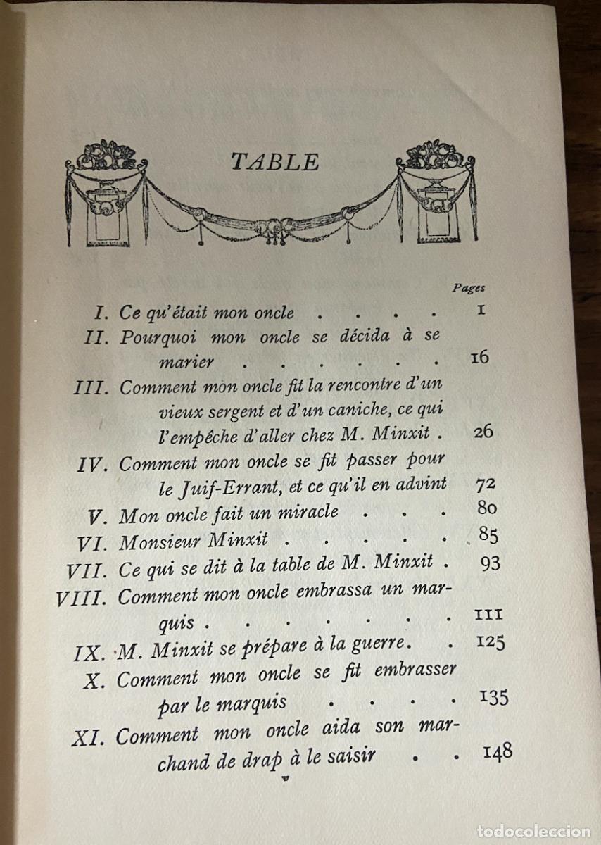 Libros antiguos: MON ONCLE BENJAMIN - C. TILLIER - COLLECTION NELSON - PARIS 1928 - Foto 7