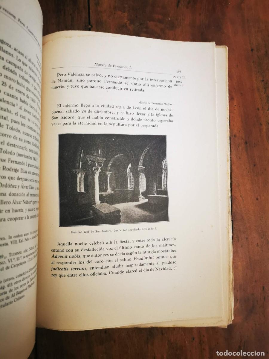 Libros antiguos: MEN&Eacute;NDEZ PIDAL, Ram&oacute;n. La Espa&ntilde;a del Cid - Foto 5