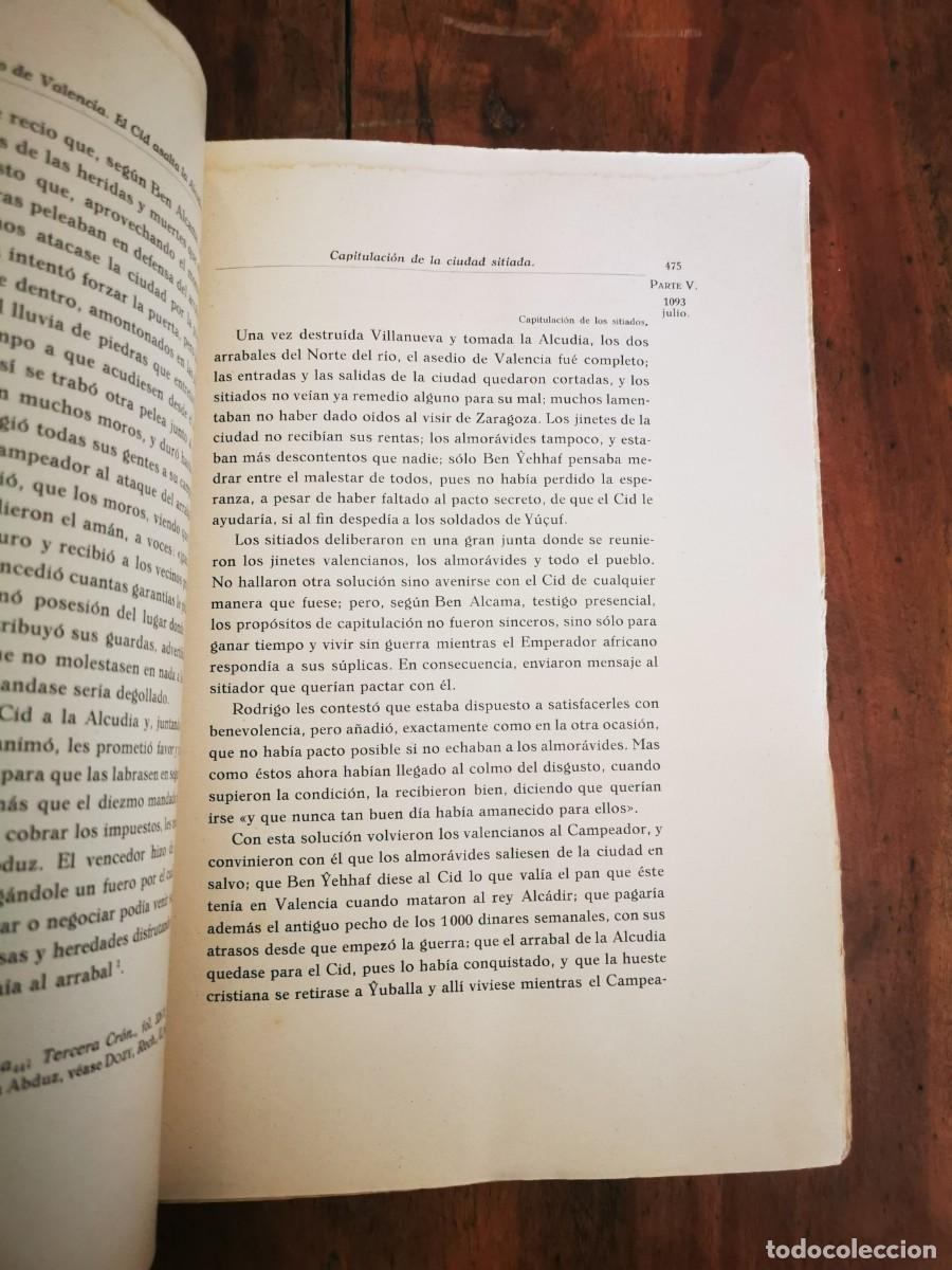 Libros antiguos: MEN&Eacute;NDEZ PIDAL, Ram&oacute;n. La Espa&ntilde;a del Cid - Foto 10