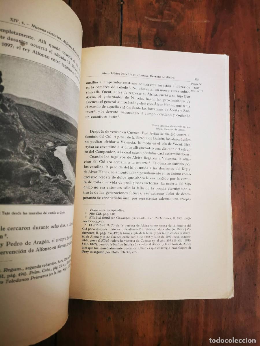 Libros antiguos: MEN&Eacute;NDEZ PIDAL, Ram&oacute;n. La Espa&ntilde;a del Cid - Foto 11