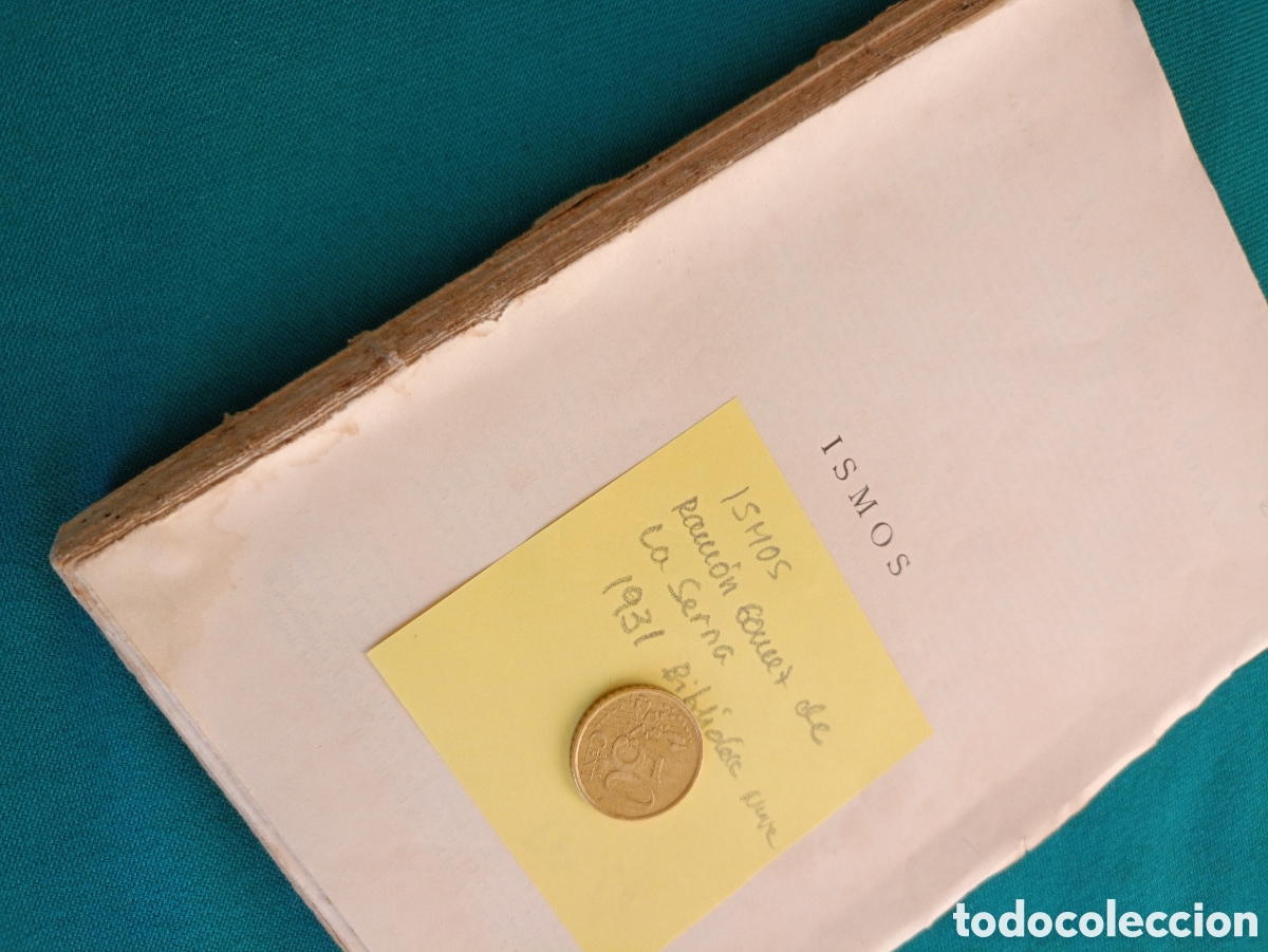 Libros antiguos: ISMOS, RAM&Oacute;N G&Oacute;MEZ DE LA SERNA 1931 - Foto 2