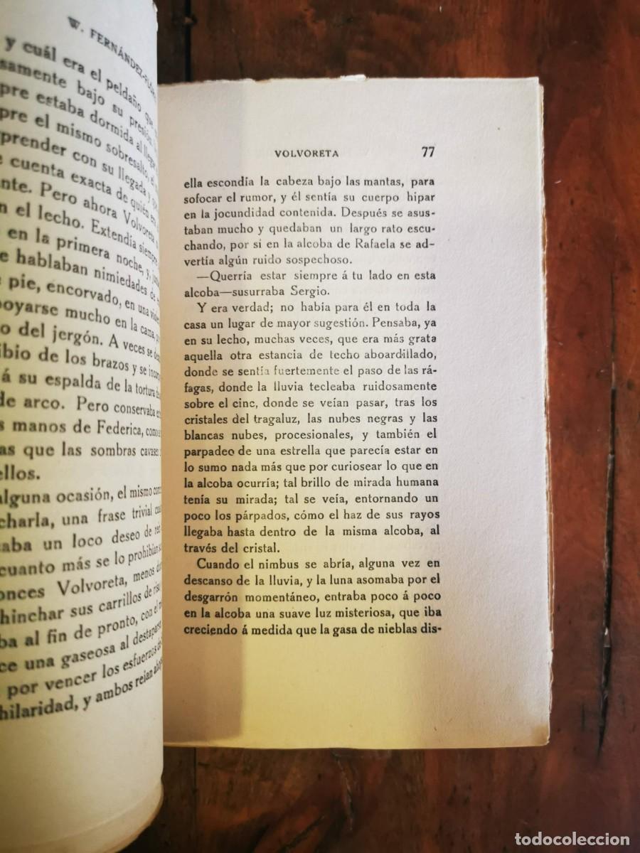 Libros antiguos: FERN&Aacute;NDEZ FLORES, Wenceslao. Volvoreta - Foto 4