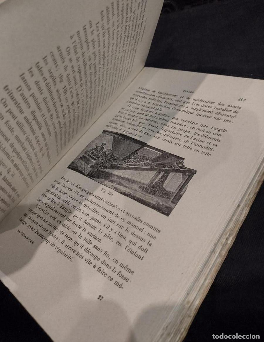 Libros antiguos: Manuel de C&eacute;ramique Industrielle - D. Arnaud e G. Franche (1922) - Foto 3
