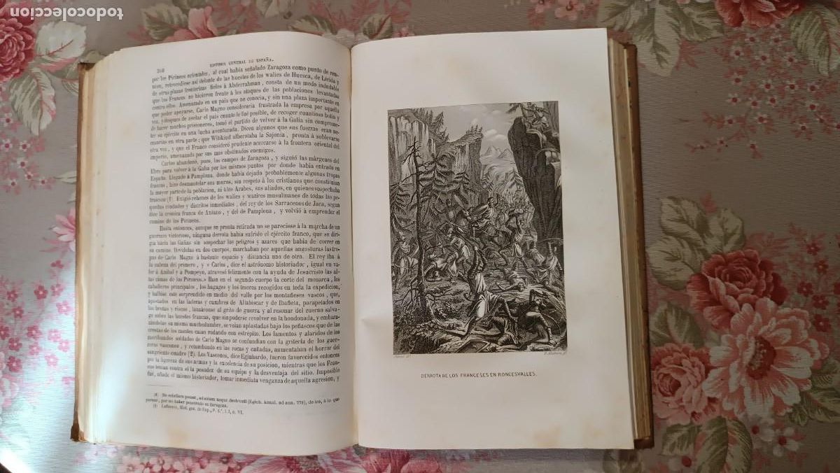 Libros antiguos: Historia General de Espa&ntilde;a y de sus Indias - Foto 8