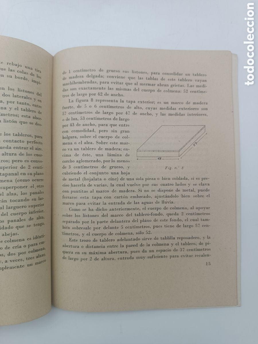 Libros antiguos: Construcci&oacute;n de colmenas movilistas - Foto 2