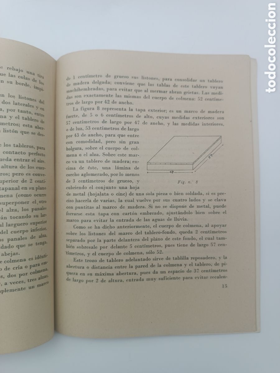 Libros antiguos: Construcci&oacute;n de colmenas movilistas - Foto 3