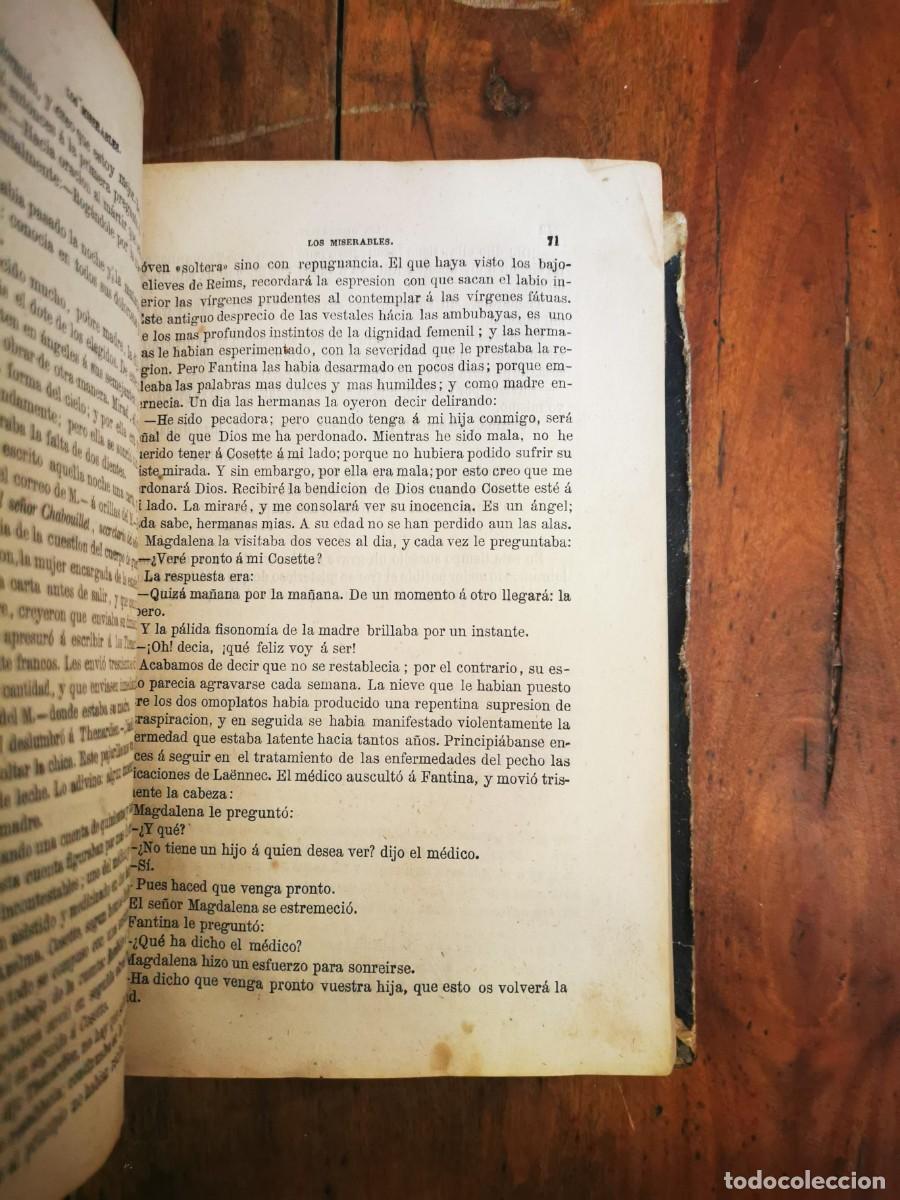 Libros antiguos: HUGO, Victor. Los miserables - Foto 6