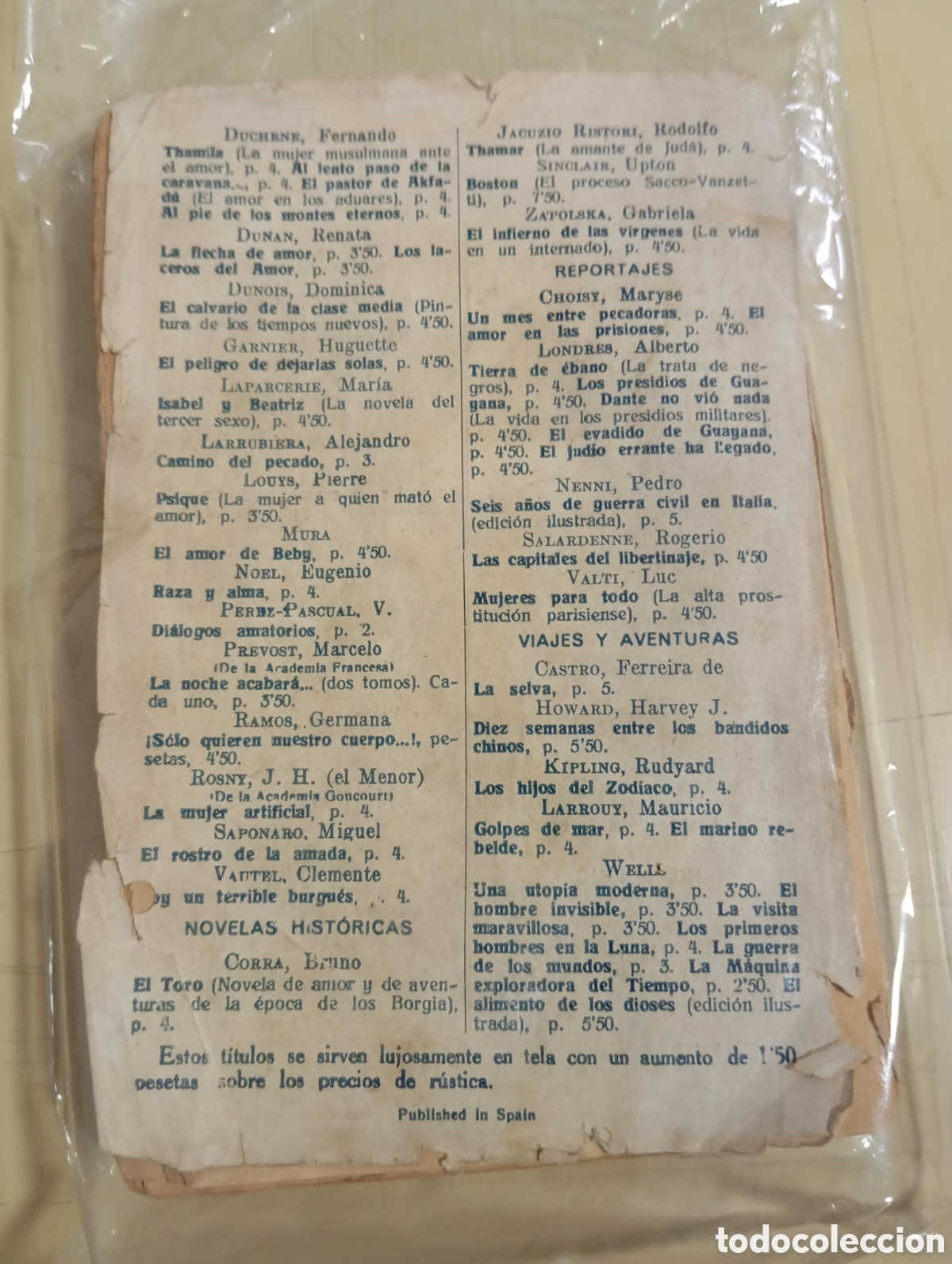 Libros antiguos: COCAINA PITIGRILLI, BAUZA, BARCELONA, 1925 - Foto 2
