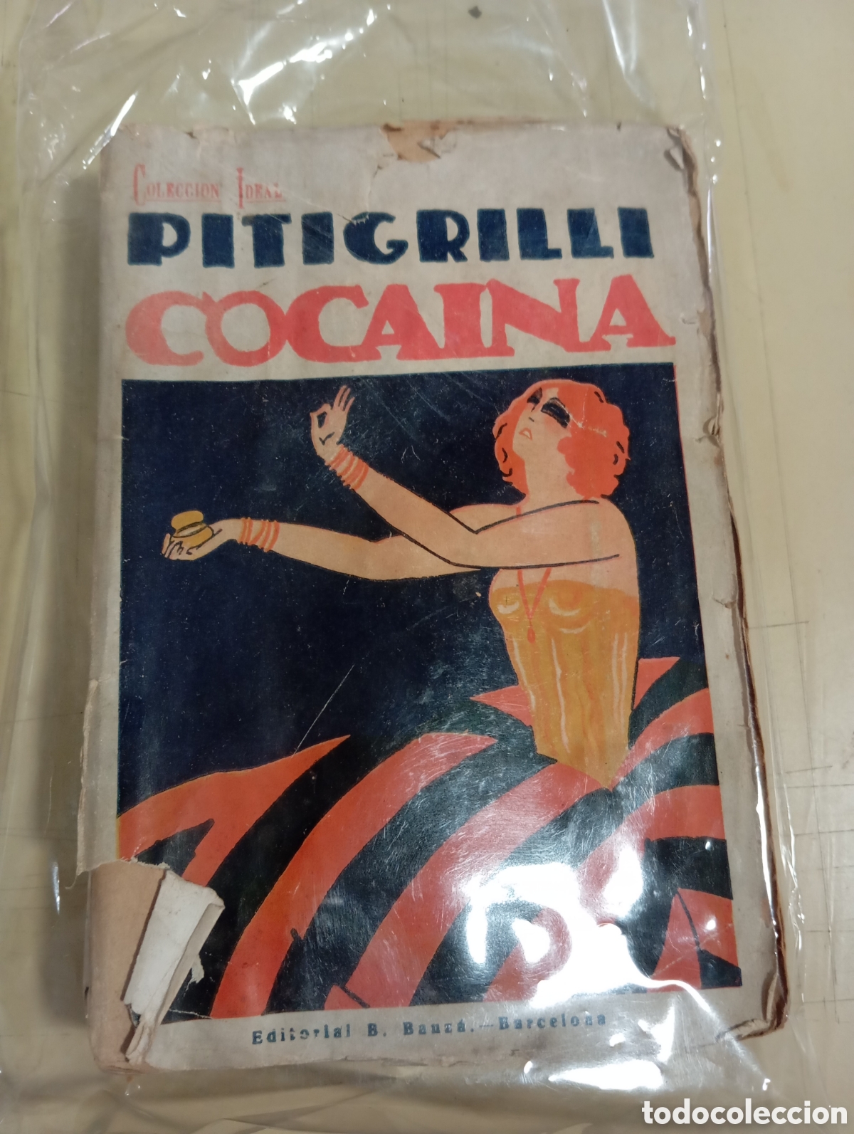 Libros antiguos: COCAINA PITIGRILLI, BAUZA, BARCELONA, 1925 - Foto 1