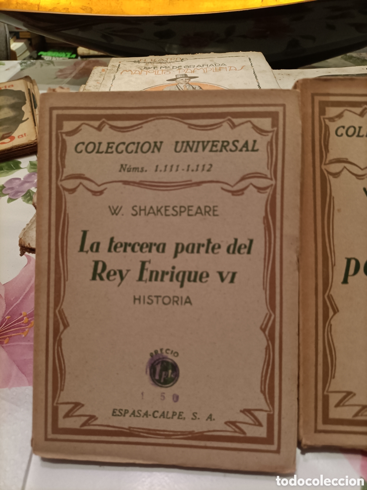 Libros antiguos: 2 Libros Antiguos, W.Shakespeare,1929-1934 - Foto 2