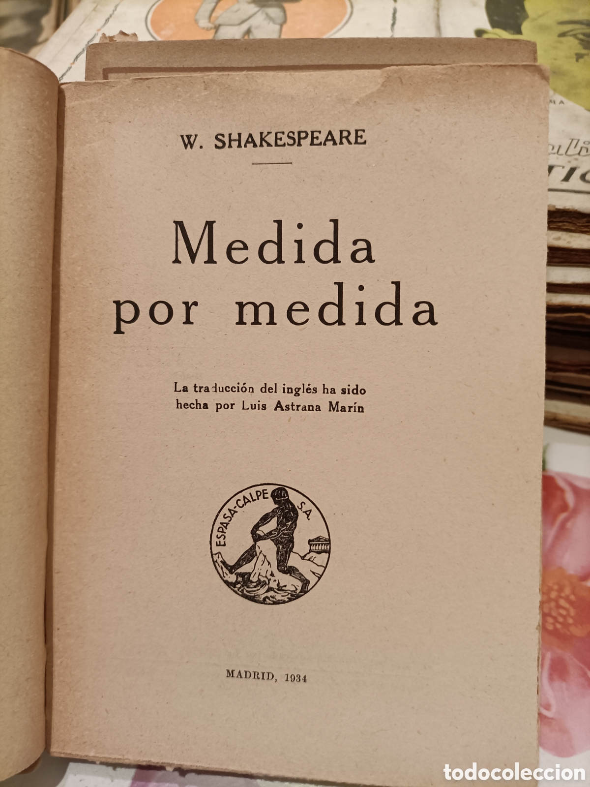 Libros antiguos: 2 Libros Antiguos, W.Shakespeare,1929-1934 - Foto 6