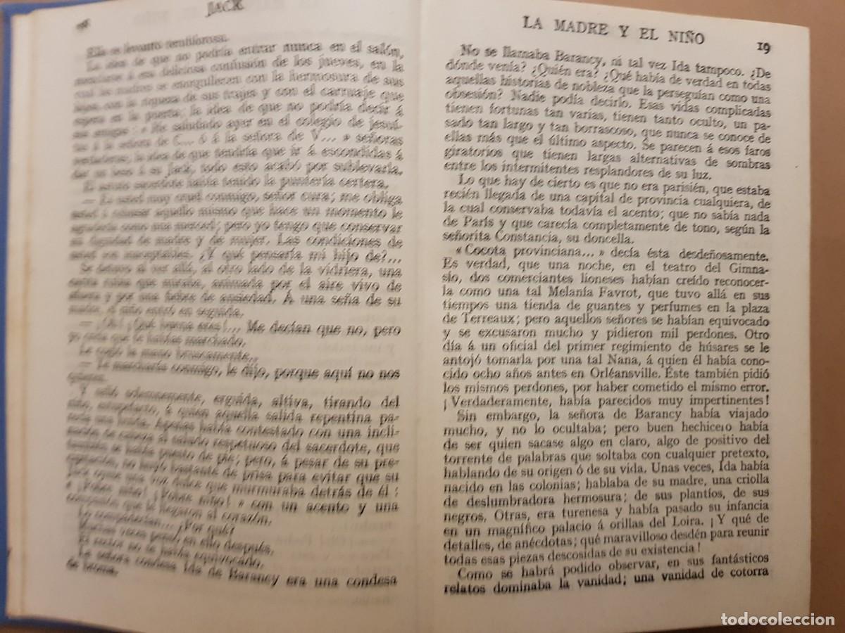 Libros antiguos: ALPHONSE DAUDET - JACK - THOMAS NELSONS AND SONS LTD. - A&Ntilde;O 193? - Foto 5