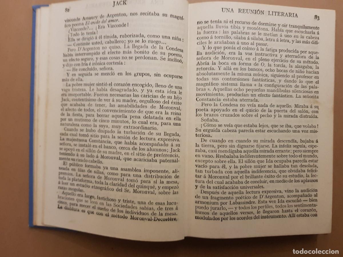 Libros antiguos: ALPHONSE DAUDET - JACK - THOMAS NELSONS AND SONS LTD. - A&Ntilde;O 193? - Foto 6