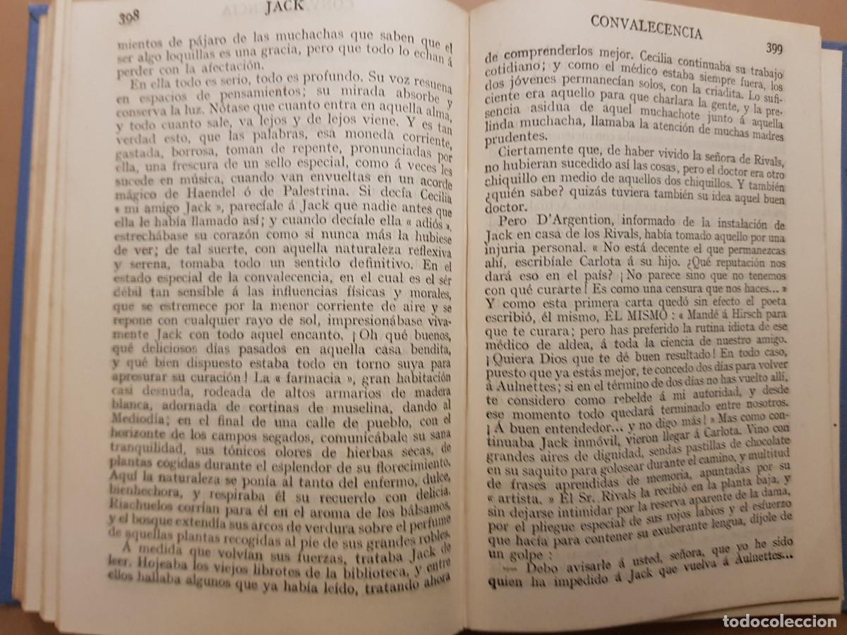Libros antiguos: ALPHONSE DAUDET - JACK - THOMAS NELSONS AND SONS LTD. - A&Ntilde;O 193? - Foto 10