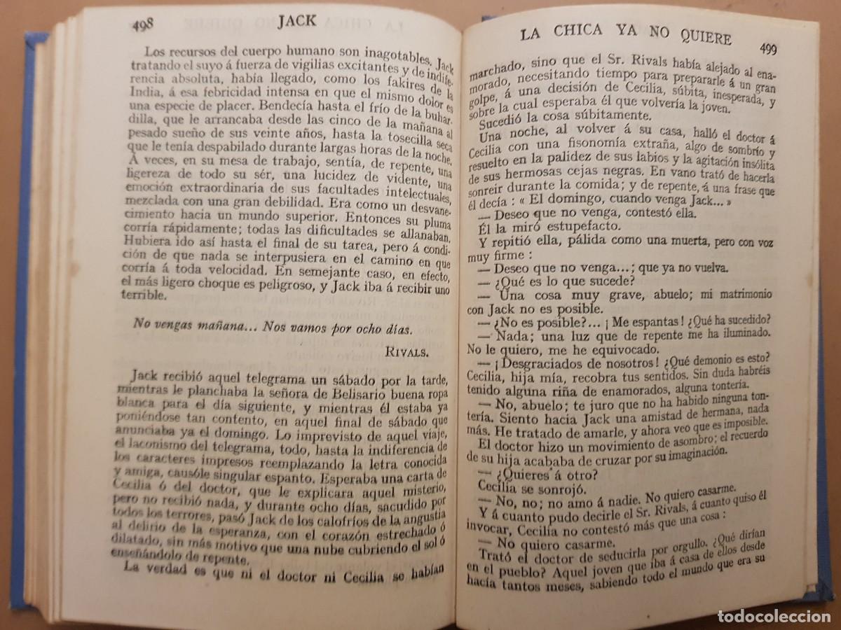 Libros antiguos: ALPHONSE DAUDET - JACK - THOMAS NELSONS AND SONS LTD. - A&Ntilde;O 193? - Foto 12