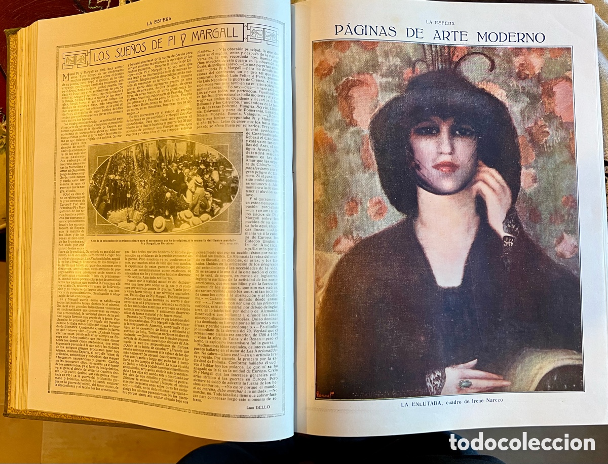 Libros antiguos: REVISTA LA ESFERA 1915 TOMO 3 - Foto 3