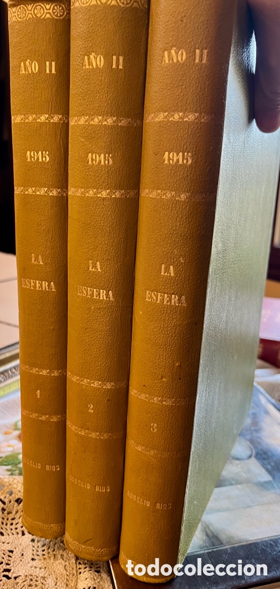 Libros antiguos: REVISTA LA ESFERA, 1915, COMPLETO. - Foto 1