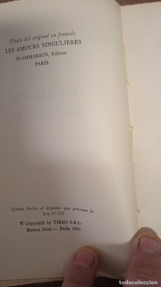 Libros antiguos: Los Amores Singulares - Roger Peyrefitte. - Foto 3