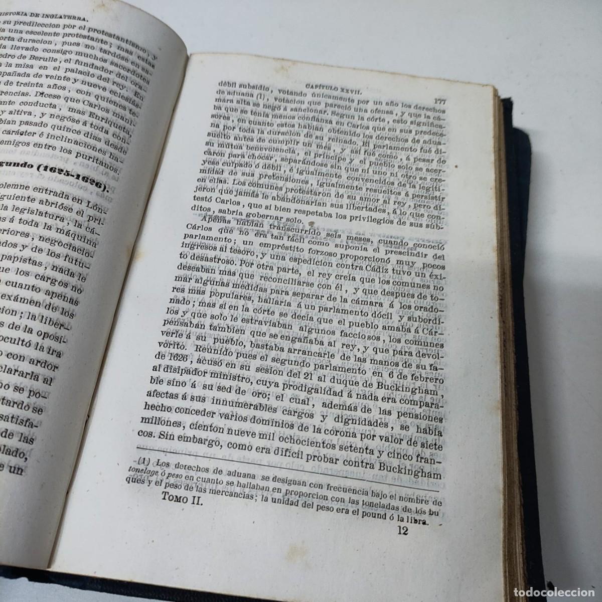 Libros antiguos: historia de Inglaterra 1857 - Foto 3