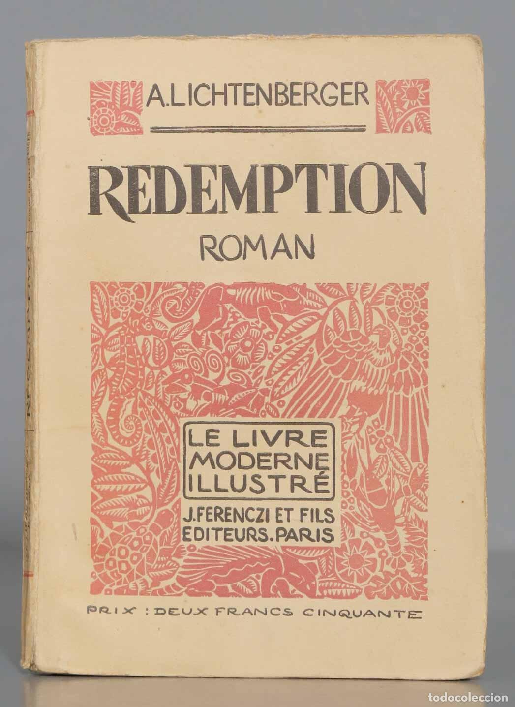 Libros antiguos: REDEMPTION. 1924. LICHTENBERGER - Foto 1