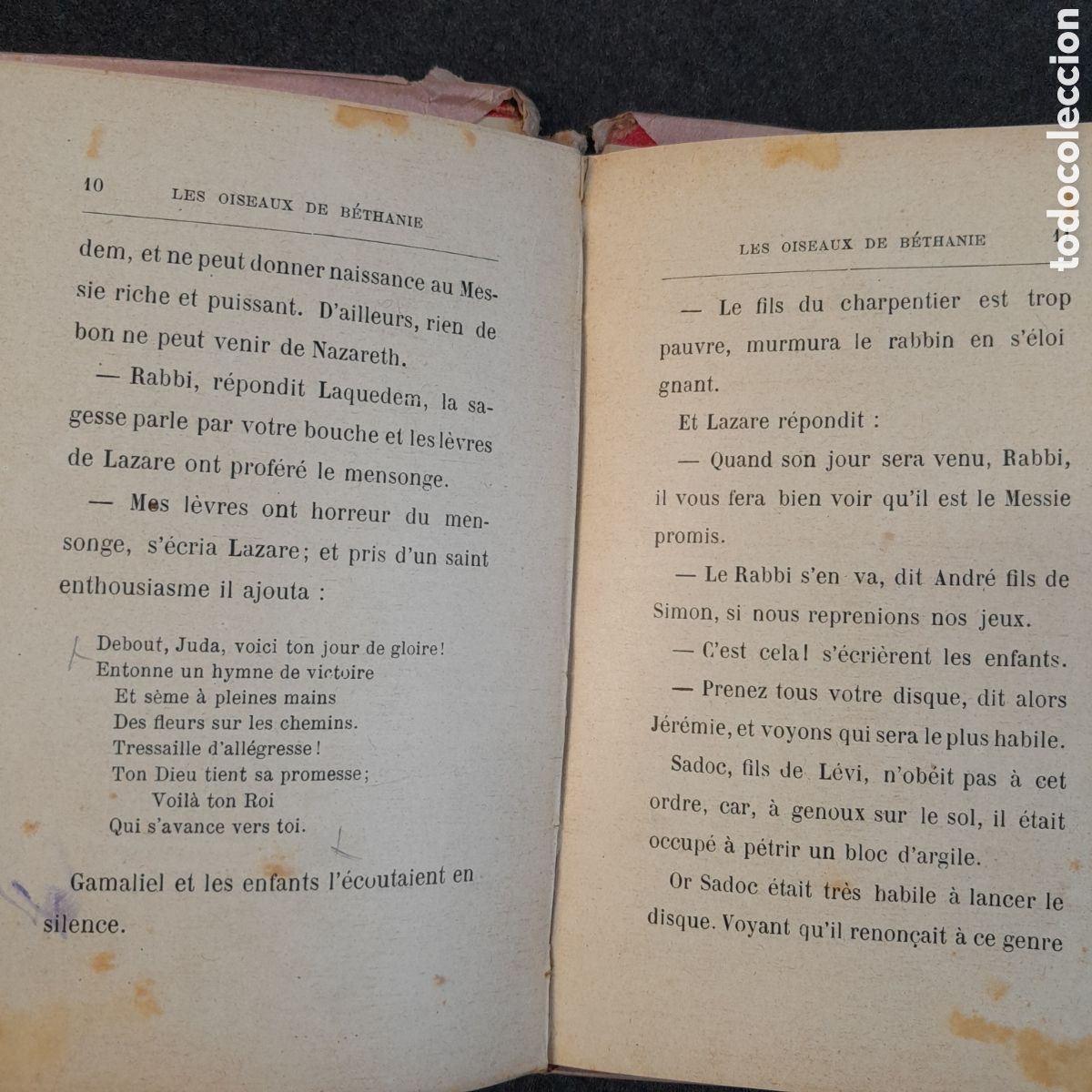 Libros antiguos: DOC-760. LES OISEAUX DE B&Eacute;THANIE. PAR LABB&Eacute; MORIGNY. TOURS, 1893. - Foto 4