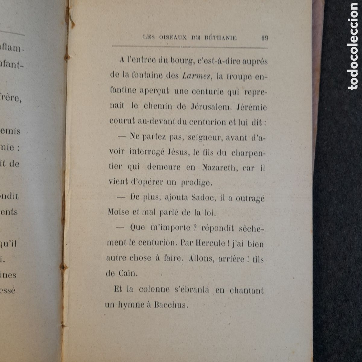 Libros antiguos: DOC-760. LES OISEAUX DE B&Eacute;THANIE. PAR LABB&Eacute; MORIGNY. TOURS, 1893. - Foto 5
