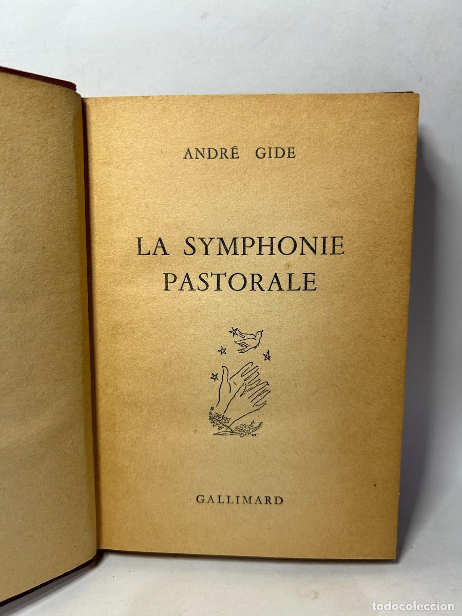 Libros antiguos: ANDR&Eacute; GIDE - LA SYMPHONIE PASTORALE - 1925 - Foto 1