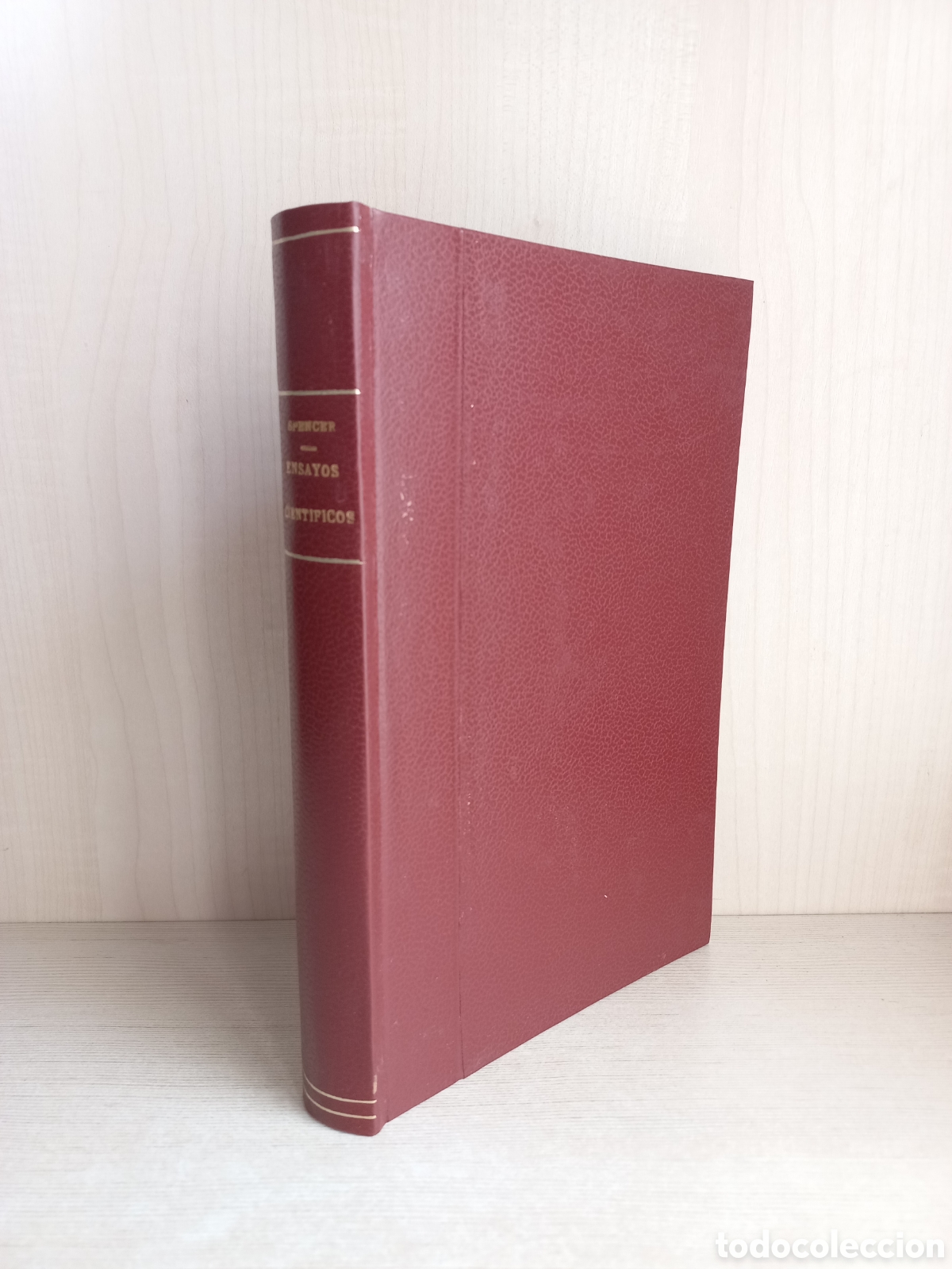 Libros antiguos: Ensayos Cient&iacute;ficos. Herbert Spencer. Daniel Jorro, 1908. - Foto 2
