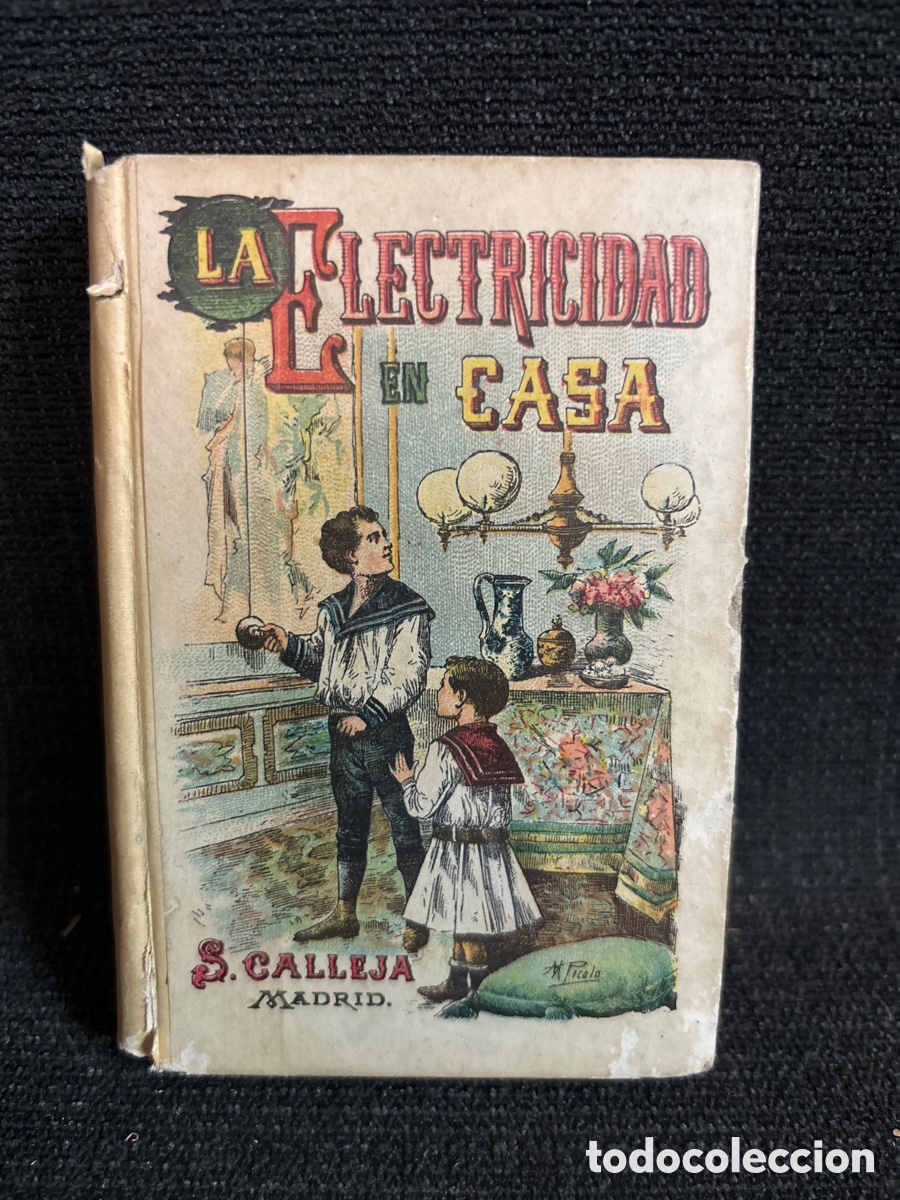 Libros antiguos: Libro la electricidad en casa. - Foto 6