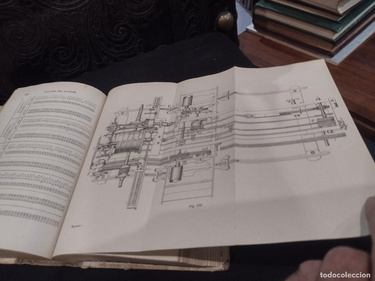Libros antiguos: Filatura del Algod&oacute;n 1947 G. Beltrami - Foto 5