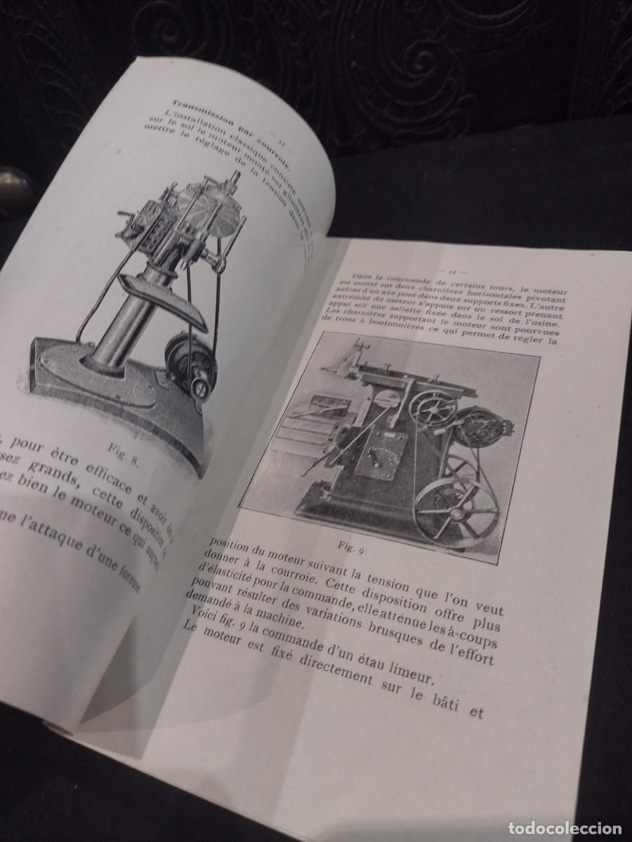 Libros antiguos: La Commande &Eacute;lectrique des Machines-Outils 1921 A. Durieux - Foto 5