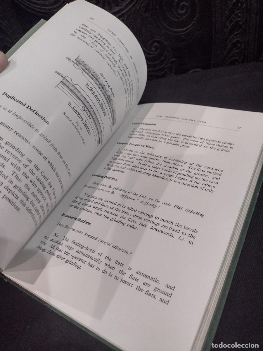 Libros antiguos: Card Grinding in Theory and Practice &rdquo;Dronsfield&rdquo; - Foto 6